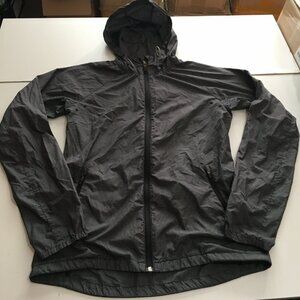 Nike Womens Small Vapor Running Jacket Hoodie Zip Gray 542213-010